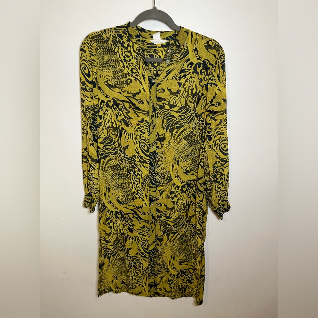 H&M Long Tunic Button Down